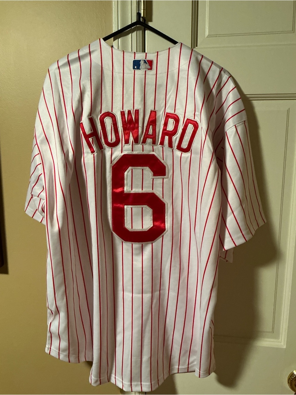Authentic Majestic Philadelphia Phillies #6 Ryan Howard MLB Baseball Jersey
